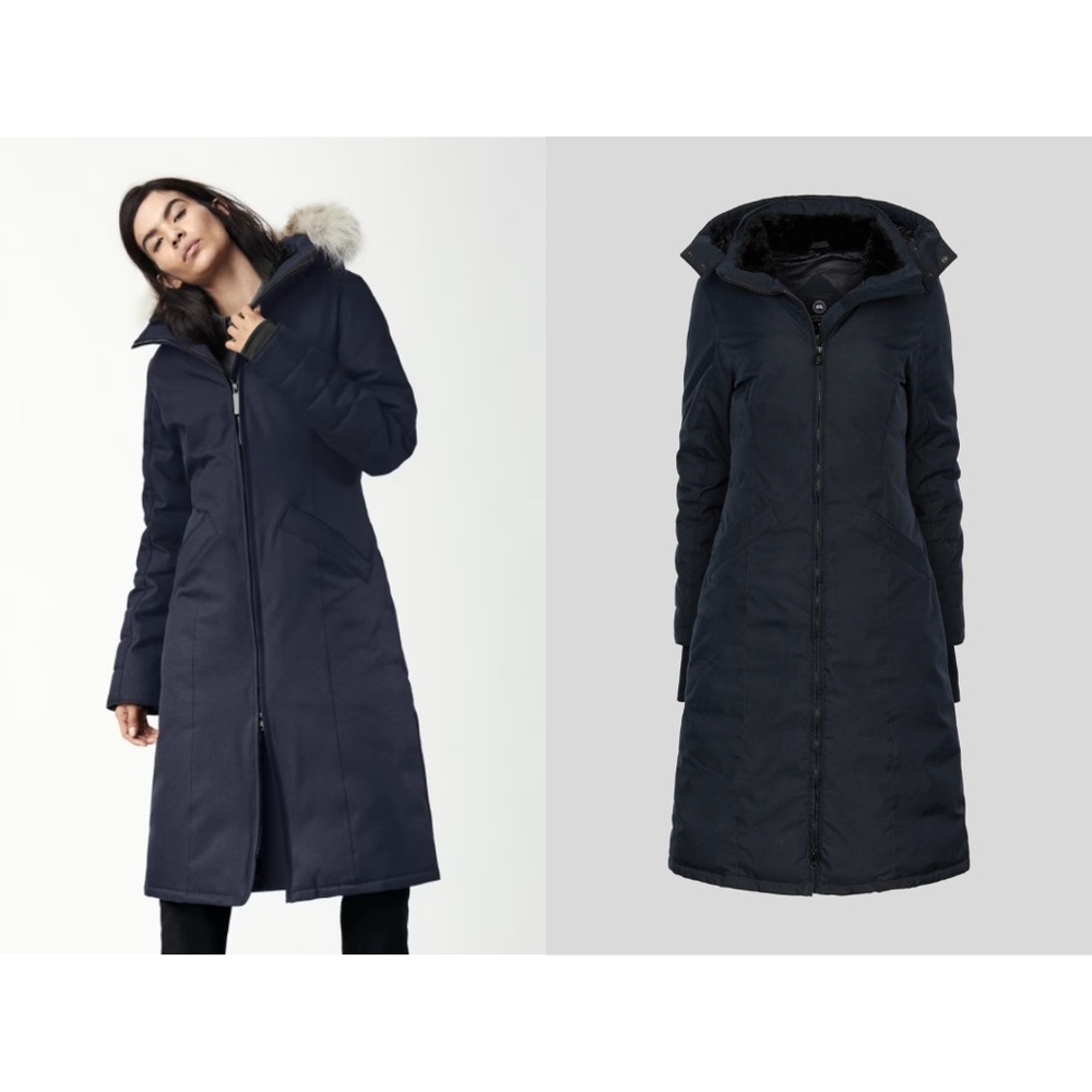Canada Goose Black Elrose Coat